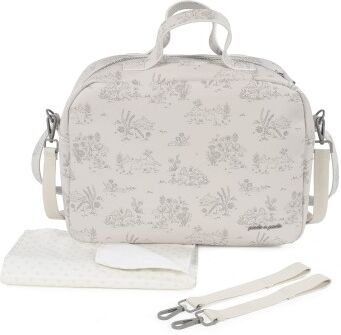 Pasito a Pasito Borsa Fasciatoio in Ecopelle con Tracolla TOILE de JOUY CREMA