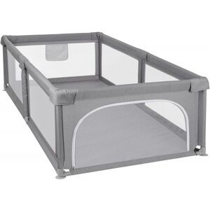 Innovaciones Ms Box Pieghevole Parco Giochi XXL 180X120 Grigio