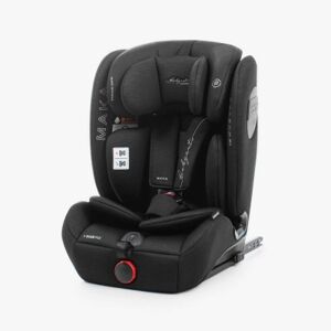 BabyAuto Seggiolino Auto i Size da 76 a 150 cm (9 - 36 Kg) MAKA BLACK LINE