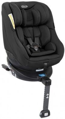 Graco Seggiolino auto Isofix Rotativo Turn2Me Black Gruppo 0/1 (0 - 18 Kg)