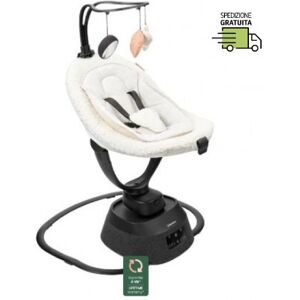 Babymoov Altalena Elettrica con Telecomando SWOON EVOLUTION CURL WHITE