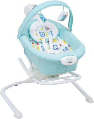 Graco Altalena Sdraietta Duet Sway 2 in 1 Block Alphabet