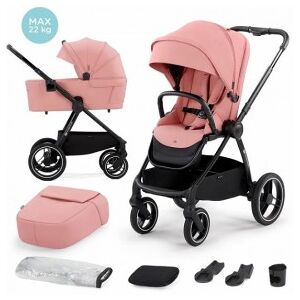 Kinderkraft TRIO NEA ROSA OMOLOGATO 22 KG Carrozzina Passeggino Ovetto