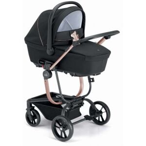 Cam Trio Taski Sport Nero Telaio Oro Rosa T867 CARROZZINA PASSEGGINO OVETTO e BORSA