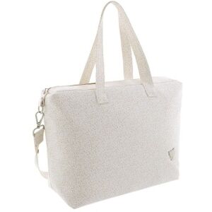 Cambrass Borsa Passeggio con Tracolla in Ecopelle MAR Beige