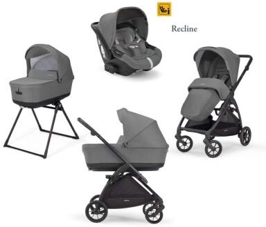 Inglesina Trio Electa Chelsea Grey con Telaio e Seggiolino Auto Darwin Recline BORSA OMAGGIO