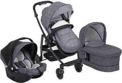 Graco Trio Evo Completo SUITS ME System 3 in 1 Carrozzina Passeggino Ovetto