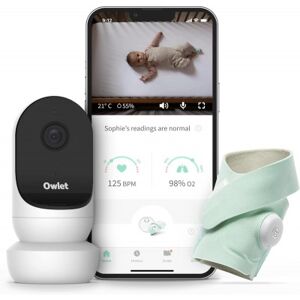 OWLET Monitor Duo Smart Sock 3 & Cam 2 Verde Menta