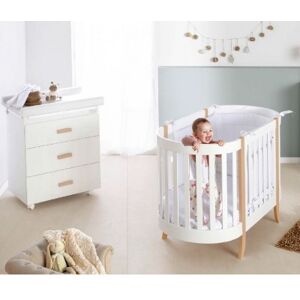 Baby fashion Cameretta Completa AgorÃ  Bianco Naturale - Set Babyfashion -