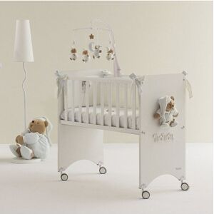 Nanan Letto Co-Sleeping Puccio Azzurro Con Materasso + Cuscino Antisoffoco OMAGGIO