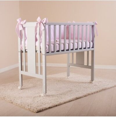 Nanan Lettino Fianco Letto Co Sleeping Trasformabile in Scrivania Senza Piumone