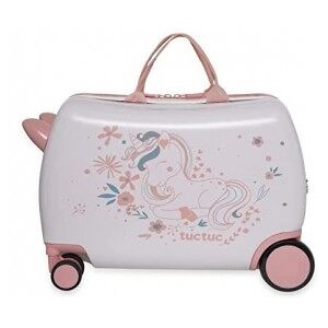 Tuc Tuc Trolley per Bambina Unicorno Rosa