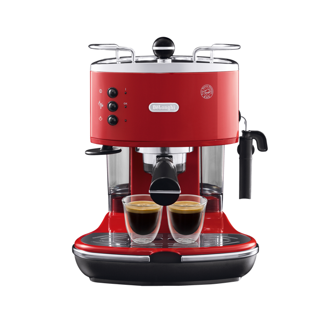 DeLonghi - Icona ECO311.R - Rosso - Macchina espresso manuale