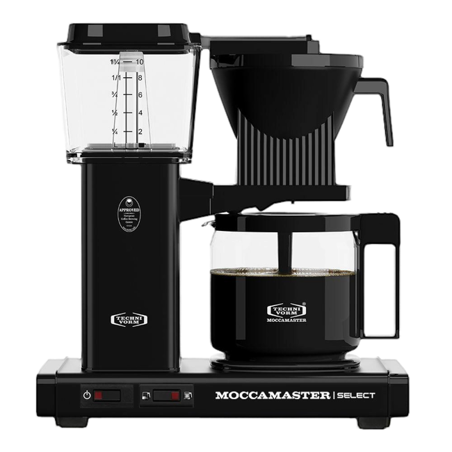 Moccamaster Macchina del caffè a filtro elettrica Moccamaster - 1,25 l - KBG Nera