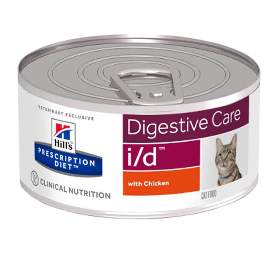 Hill's Prescription Diet Feline I/D Pollo SCATOLETTE 24 x 156 g