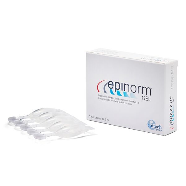 epitech group spa epinorm gel trattamento lesioni cutanee da episiotomia 5 monodose 3 ml