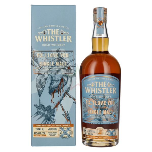 the whistler p.x. i love you single malt irish whiskey 0,70 l / vol. 46,0%