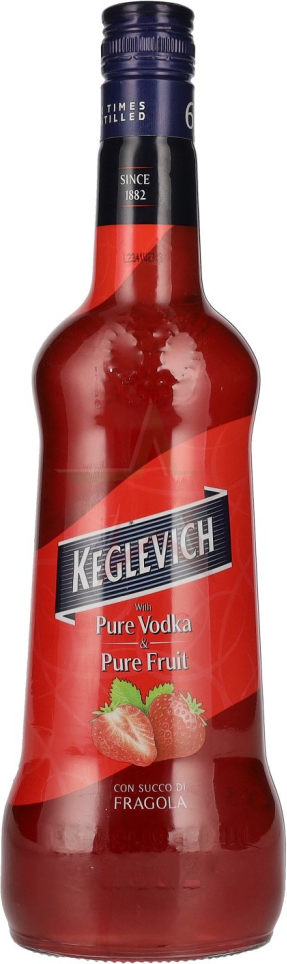 Keglevich with Pure Vodka & Pure Fruit FRAGOLA 0,70 l / Vol. 18,0%