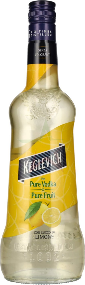 Keglevich with Pure Vodka & Pure Fruit LIMONE 0,70 l / Vol. 23,0%