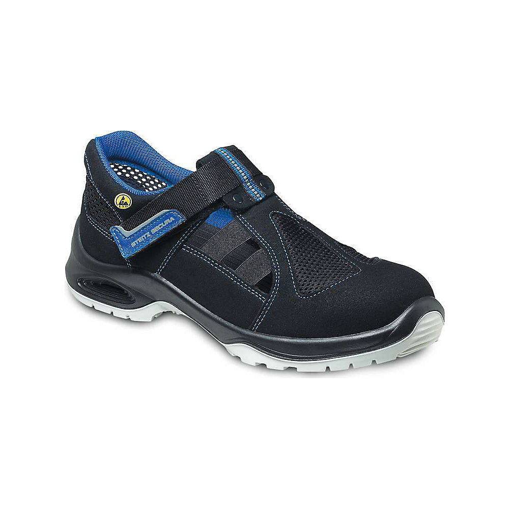 Sandalo antinfortunistico ESD AL 711 PLUS S1 SRC, con puntale in alluminio, 1 paio, larghezza extra larga, taglia 46