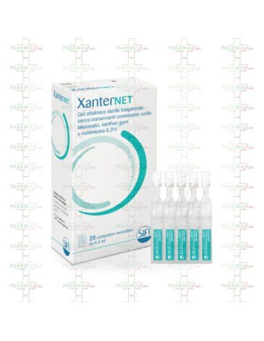 SIFI SpA Xanternet*gel Oftalmico 20 Flaconcini Monodose