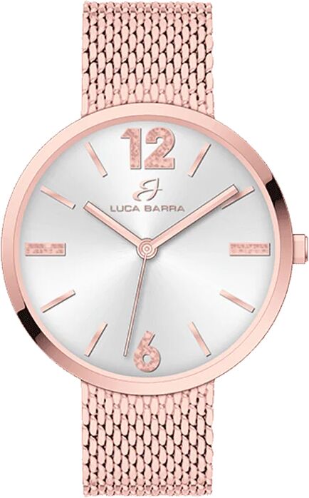 Luca Barra OROLOGIO DONNA IN ACCIAIO MAGLIA MILANO IP ROSE GOLD