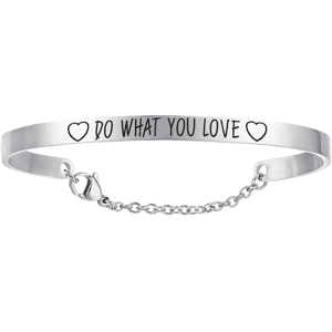 Luca Barra BRACCIALE DONNA IN ACCIAIO DO WHAT YOU LOVE