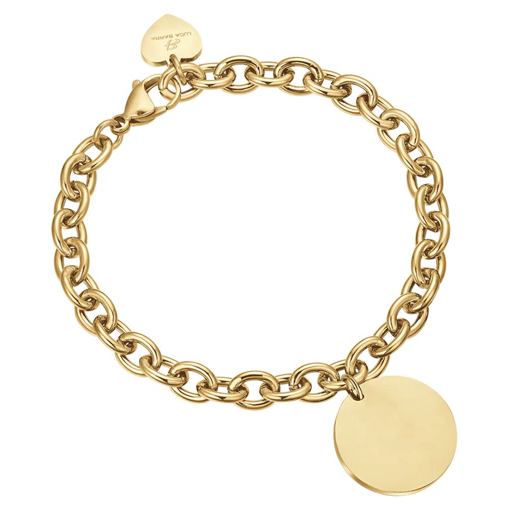 Luca Barra BRACCIALE DONNA PERSONALIZZATO IN ACCIAIO, Oro