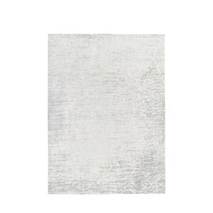 Westwing Collection Tappeto Imani grigio chiaro, 170x240 cm Grigio chiaro, bianco Si prega di notare che i tappeti trapuntati a mano appaiono di colore piu' chiaro o piu' scuro a seconda della luce e della direzione in cui si trova il vello.