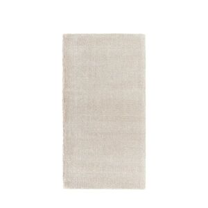 Westwing Collection Tappeto Ainsley beige, 80x150 cm Beige Si prega di notare che i tappeti trapuntati a mano appaiono di colore piu' chiaro o piu' scuro a seconda della luce e della direzione in cui si trova il vello