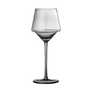 Bloomingville Bicchiere da vino Yvette 4 pz Trasparente, Grigio