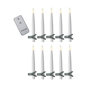 Best Set candele a LED bianco caldo a batteria Zoe 11 pz Bianco