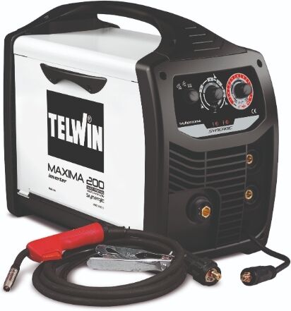 telwin maxima 200 synergic   saldatrice multiprocesso (mma, mig mag, tig)