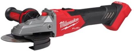 milwaukee smerigliatrice angolare a batteria 125mm a testa piatta m18 fsagf125xb-502x