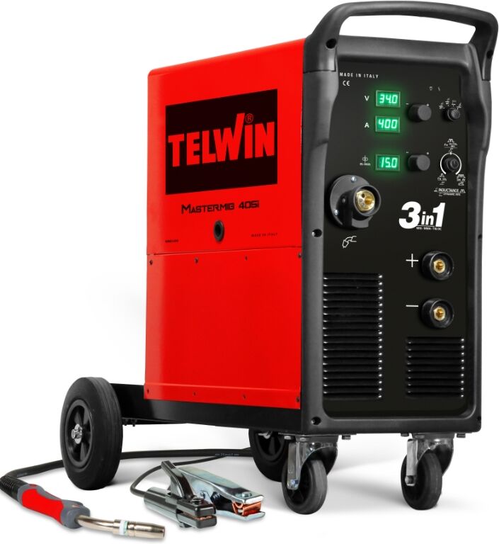 telwin mastermig 405i   saldatrice multiprocesso (mma, mig mag, tig)