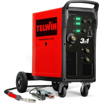 Telwin Mastermig 275i Saldatrice Multiprocesso (MMA, MIG MAG, TIG) Telwin Mastermig 275i Saldatrice Multiprocesso (MMA, MIG MAG, TIG)