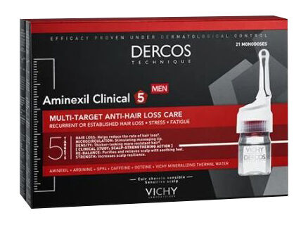 Vichy (L'Oreal Italia Spa) Dercos Aminexil Fiale 42 Uomo 6 Ml