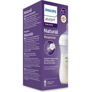 Philips Avent Bib Nat 3,0 Trasp 260ml