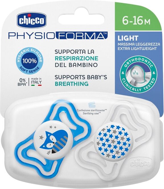 Chicco Ch Succh Light Boy Sil6-16m 2p