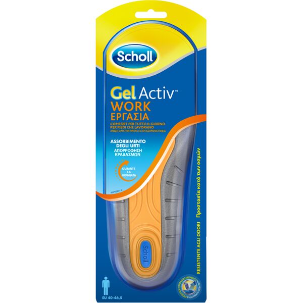 scholl's wellness company srl scholl gel activ work uomo