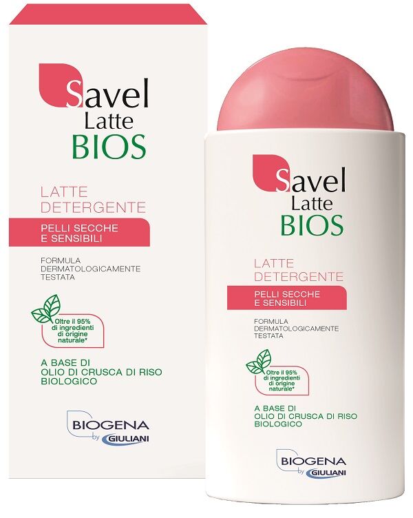 Biogena Srl Savel Latte Bios Det 200ml