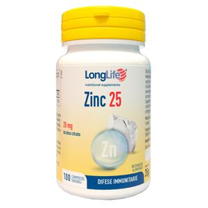 Longlife Srl Zinc 100cpr Longlife