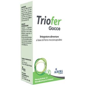 Aurora Biofarma Srl Triofer Gtt 30ml Aurora Biofar Scadenza Giugno 2024