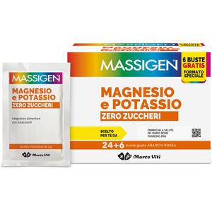 Marco Viti Farmaceutici Spa Magnesio Potassio Zero24+6bust