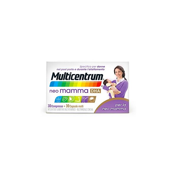 haleon italy srl multicentrum neo mamma dha 30 compresse + 30 capsule molli