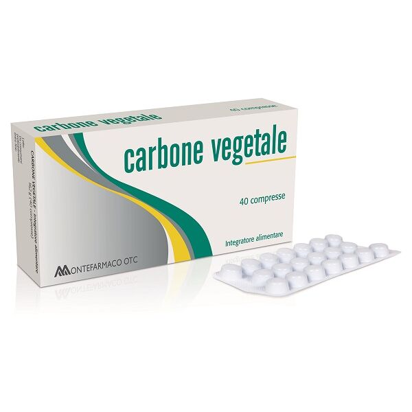 montefarmaco otc spa carbone vegetale 40 compresse