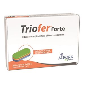 Aurora Licensing Srl Triofer Forte 30cpr In Omaggio 5 Compresse (Offerta Valida Fino Ad Esaurimento Scorte)