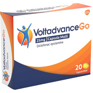 Haleon Italy Srl Voltadvancego*20cps 25mg