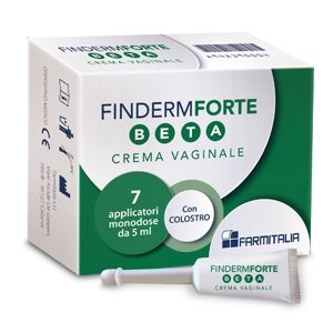 Farmitalia Srl - Soc. Unipers. Finderm Forte Beta Crema Vaginale 7 Applicatori Monouso 5 G