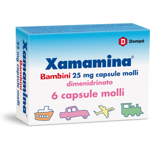 Dompe' Farmaceutici Spa Xamamina*bb 6cps 25mg